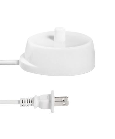 Toothbrush Charger Base  Electric Toothbrush Charger Inductive Model 3757 Suitable for Oral B Braun Toothbrush  Portable for Travel Replacement Braun Charging Base