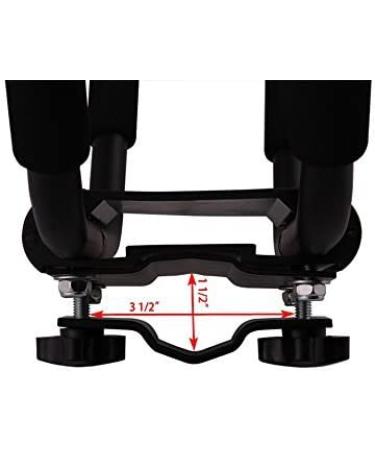 TMS J-Bar Rack HD Kayak Carrier Canoe Boat Surf Ski Roof Top Mounted - Car SUV Crossbar - Buy Online on GoSupps.com