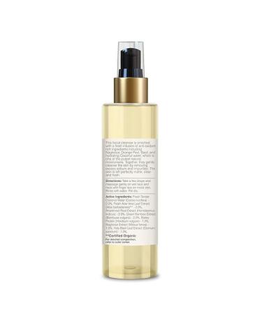 Buy Sandalwood & Orange Peel Facial Cleanser 130ml - Refreshing Face Wash for All Skin Types | International Shipping - Buy Online on GoSupps.com
