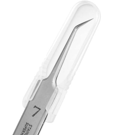 10Pcs Plastic Eyelash Grafting Tweezers Protective Covers - Eyelash Tools - Buy Online on GoSupps.com