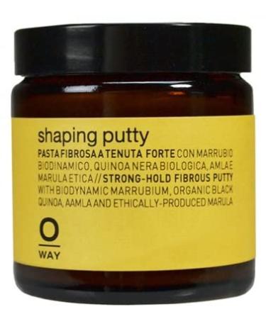 0way Shaping Putty Fibrous Styling Hair Putty - Made in Italy Biodynamic Ingredients (1.7 oz) 1.70 Ounce (Pack of 1)