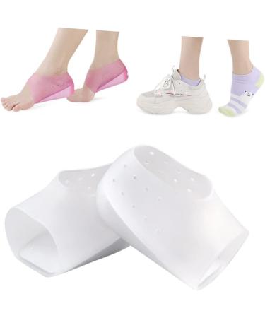 NOLITOY Invisible Heel Cups & Sole Protectors - 2 Pairs Wool Felt Insoles for Height Increase & Comfort - Buy Online on GoSupps.com