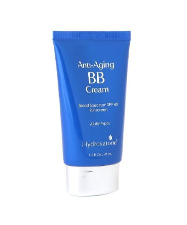 Hydroxatone Anti-Aging BB Cream Broad Spectrum SPF 40 (Medium), Medium 1.5 fl.oz (45 mL)