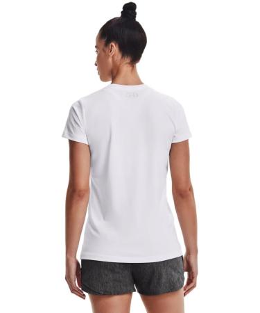 Shop Under Armour Women's Fitness T-Shirt L White Stylish Activewear for International Shipping - Buy Online on GoSupps.com