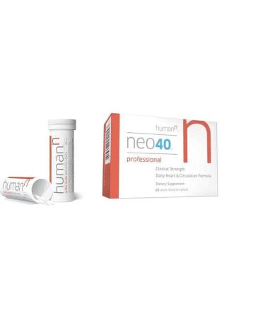 humanN Neo40 Professional 60 Tablets and N-O Indicator Test Strips