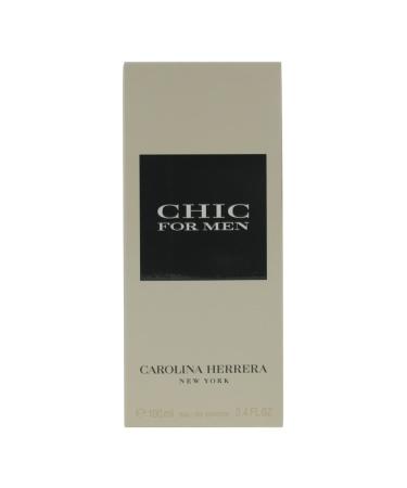 Carolina Herrera Chic Fragrance For Men - Leathery Wood And Adventure - Begins With The Warmth Of Wood And Smooth Touch Of Leather - Hint Of Saffron - Touch Of Cashmere Wood - Edt Spray - 3.4 Oz - Buy Online on GoSupps.com