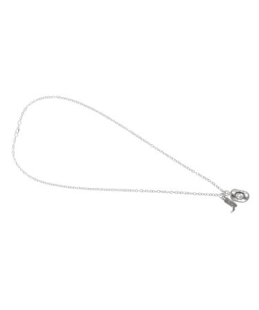 Yardenfun Cowboy Themed Pendant Necklace Hanging Ornament Funny Necklace for Alloy Jewelry Pendant Necklace Creative Necklace Unique Pendant for Necklace Party Favors
