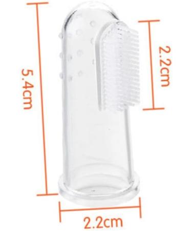 GOOHOCHY 2pcs Finger Toothbrush for Toddlers - Gentle Oral Massager & Cleaning Brush for Kids - Buy Online on GoSupps.com