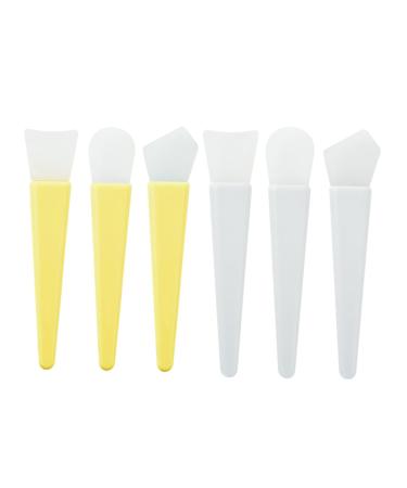 Ipetboom 2 Sets Brush Beauty Tools Applicator Facial Clay Brush Lady Tools Diy Makeup Skincare Makeup Facial Mud Brush Skin Care Spatula Miss Silica Gel Pole
