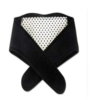 Greatangle-UK Neck Strap Tourmaline Self-Heating Magnetic Therapy Neck Brace Belt Bandage Pain Relief Cervical Vertebra Protect