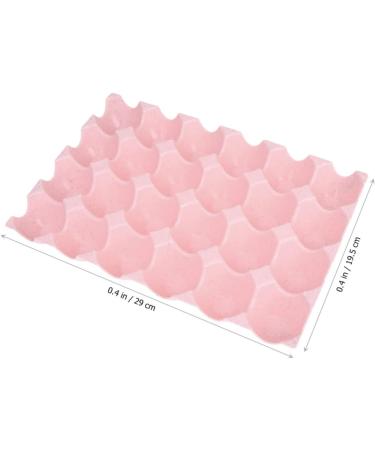 Mikikit Fridge Egg Holder 2pcs Egg Container Egg Holder for Fridge Eggs Deviled Egg Plates Refrigerator Egg Holder Thicken - Buy Online on GoSupps.com