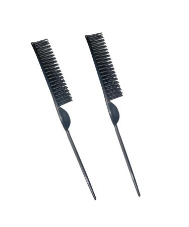 CocoBlack Naturals 3 Row Styling Comb For Detangling, Defining And Separating Curls (Black)