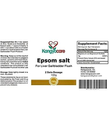 Kangyacare Liver Gallbladder Flush - 1-Night Liver and Gallbladder Cleanse Liver Detox Protocol - Cleans Liver Gallbladder & Bile Duct Tract & Colon (2 dose) - Buy Online on GoSupps.com