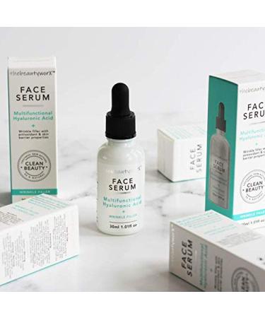 Buy The Beauty Worx Multifunctional Hyaluronic Acid 30ml Face Serum - Hydrating Anti-Aging Skincare for All Skin Types - International Shipping Available - Buy Online on GoSupps.com