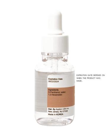 Korean D-Panthenol 75% Concentrate Provitamin B5 for Skin & Hair Care - 30ml - Buy Online on GoSupps.com