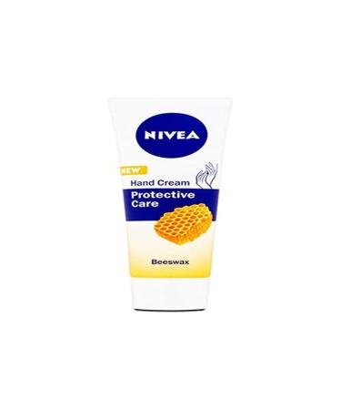 NIVEA Hand Cream Protective Soothing Care Beeswax -75ml - Buy Online on GoSupps.com