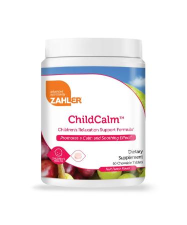 YHN ChildCalm Chewable Magnesium Calming Supplement 60 Chewable Tablets