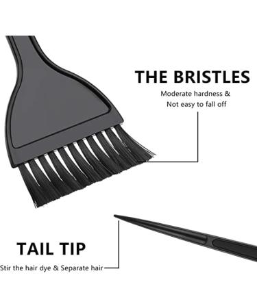2-Piece Hair Coloring Brush and Dye Tool Set for DIY and Salon Hair Coloring - Buy Online on GoSupps.com