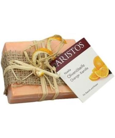 Aristos Gift set coldpressed olive oil olive oil soap gift bag with viewing window 500 ml olive oil + 100 g olive oil soap gift idea - Buy Online on GoSupps.com