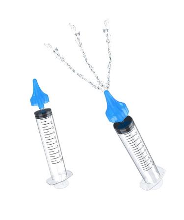 1PC10ML Ear Wax Cleaner Syringe Tip Ear Wax Flusher Tool Ear Wax Remover Ear Irrigation Syringe for Ear Cleaning and Children Adult