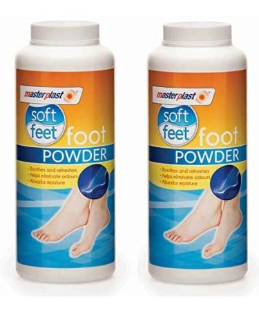 2x Foot Powder Soothes and Refreshes Absorbs Moisture Helps Eliminate Odours Smell
