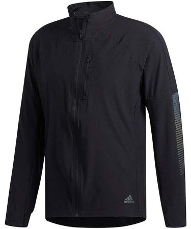 adidas Men's Rise Up N Run Jacket - Large, Black | Performance Running Gear - Buy Online on GoSupps.com
