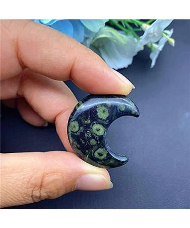 Natural Magic Natural Peacock Eye Crystals Moon Shaped Stones Crystals Jewelry Making Natural Stones and s ZJGIDTEM (Size : 1pc) - Buy Online on GoSupps.com