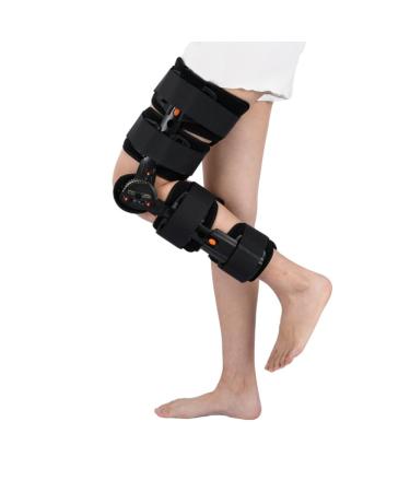 Adjustable Breathable Knee Brace for Rehabilitation | Orthopaedic Leg Splint for Post-Surgical Support - Shop Now - Buy Online on GoSupps.com