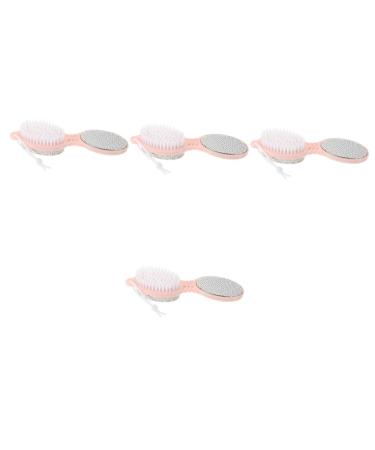 Beaupretty 4 Pi ces pierre pumice outil de lime pied outil de p dicure domestique outils outil multifonction fournitures de p dicure fichier de p dicure portable 4 en 1 Dissolvant pp