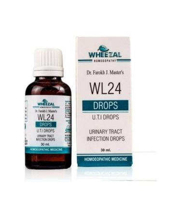 WL DROPS NO 24 UTI DROPS 30 ML WHEEZAL