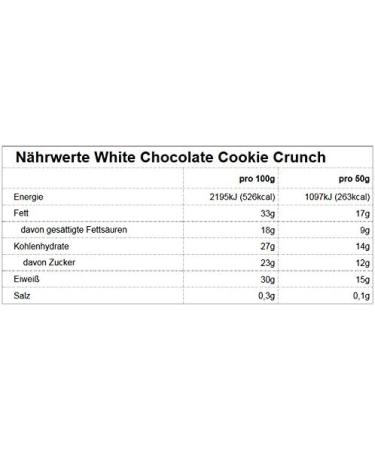 Buy All Stars Whey-Crisp Bar - White Chocolate Cookie Crunch (24 Pack) | Protein Snack for Fitness Enthusiasts | International Shipping Available - Buy Online on GoSupps.com