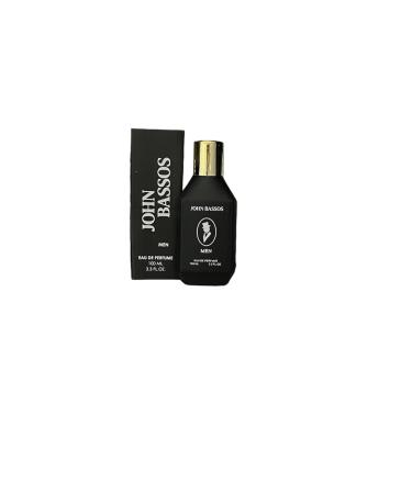 JOHN BASSOS Limited Edition Citrus Scent Triangle Eau de Perfume For Men's | Black | 100 ML
