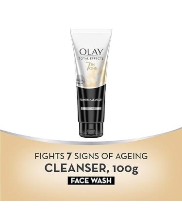 Olay Foaming Cleanser | Anti-Aging Face Wash with Niacinamide & Green Tea | For All Skin Types | 100g - Shop Internationally - Buy Online on GoSupps.com