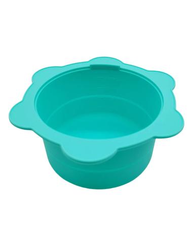 Dusarl's silicone wax peel non -layered replacement pot removable hair removal warmer grow wax warmer and accessories light blue