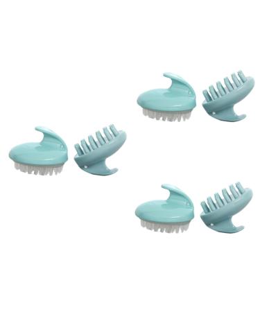 Healeved 6 STK Massage devices for the scalp shampoo brush head skin massage devices shampoo brush for the scalp Japanese style massage comb