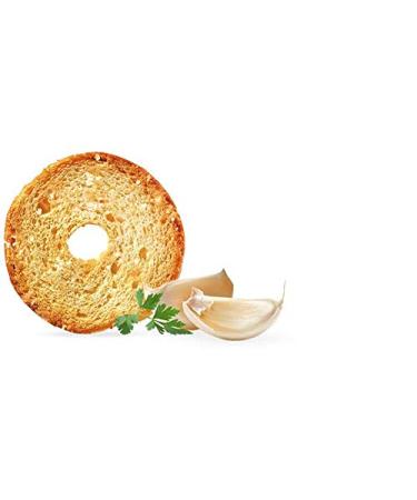 7Days Roasted Garlic Bagel Chips - Non-GMO, Natural, 3.17oz (Pack of 12) - Buy Online on GoSupps.com