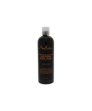 African Black Soap Soothing Body Wash by Shea Moisture for Unisex - 13 oz Body Wash