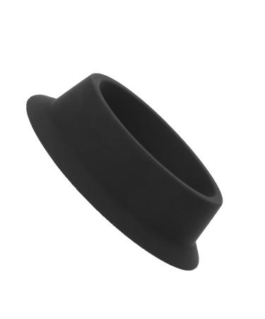 Portable Silicone Razor Shell - Shaving Foam Bowl & Shaving Tool for Home & Salon - Soft Clean Black - Buy Online on GoSupps.com