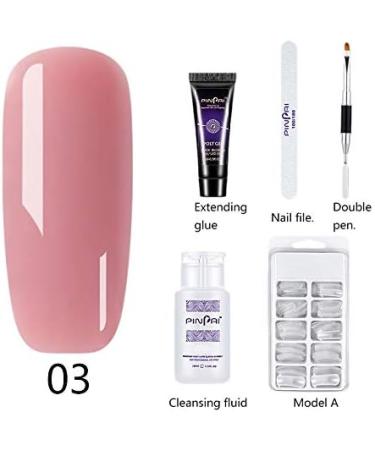 Lanlousy Nail Art Fast-Drying Nail Gel Nail-Dressing Tool Multicolor Extended Gel 15Ml Suit Nail Tools 03 - Buy Online on GoSupps.com