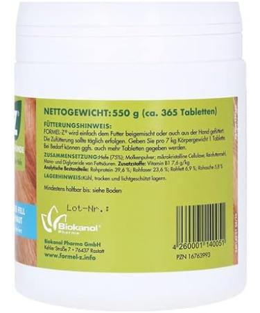 Buy Formula-Z Tablets for Dogs - 550g | Premium International Shipping Available - Buy Online on GoSupps.com