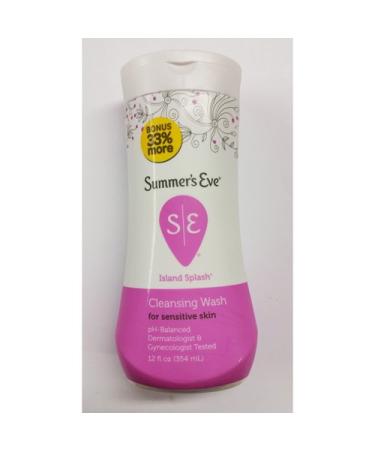 Summer Eve Wash Island Splash Cleansing Wash 12 Ounces