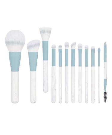 DFHBFG Makeup Brush Set 12 Soft Bristles Spray Paint Brush Blush Brush Makeup Brush Organizer Bag As shown D