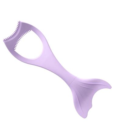 Didiseaon Outil de Maquillage des Yeux en Silicone Violet Pochoir pour Eyeliner et Mascara Utilisation Quotidienne pour Femmes Aide Pr cise pour Maquillage des Paupi res et Cils