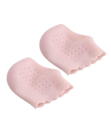 Gel Heel Protectors  Breathable Hole Design Heel Cups Sleeve Socks Silicone Heel Cushion  Great for Relieve Heel Pain  Heal Dry  Cracked Heel  Heel spur  Sore Heel  Plantar Fasciitis Treatment (Pink)