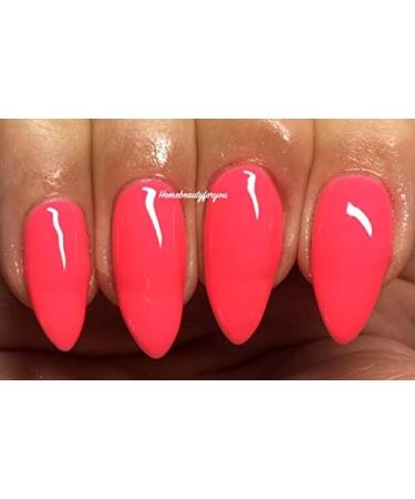 Bluesky GEL NAIL POLISH BUBBLEGUM BRIGHT PINK ORANGE CS42 Nail UV LED Soak Off 10ml - Buy Online on GoSupps.com