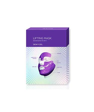 DEWYCEL Lifting Mask (reduce wrinkles on face Tight Face & Neck Line) (4 Masks)