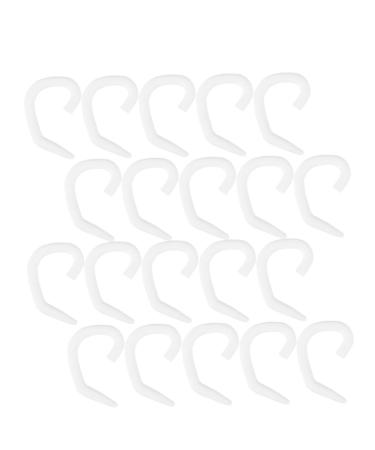 Healeeved 20st Extension buckle hook to hang up clothes rack hangers for hearing protection mask mask wearers. Connect food quality round line ear hooks