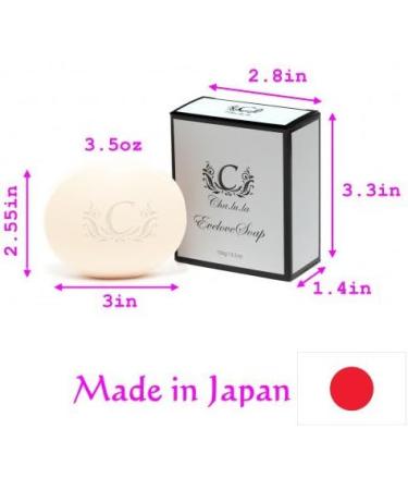 BoxCave Chulula Evelove Feminine Wash Soap for Sensitive Skin | Herbal Soap for Yeast Infection Protection | 100g - Made in Japan - Buy Online on GoSupps.com