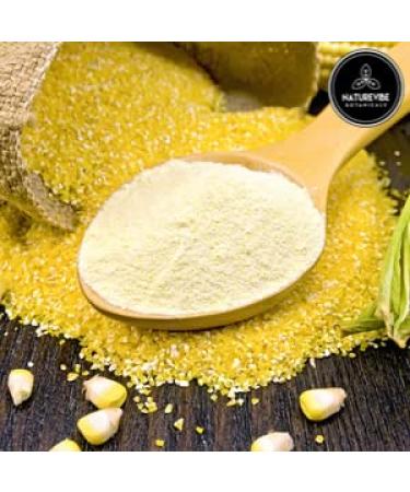 Naturevibe Botanicals Organic Corn Flour 2lbs - Ideal for Cooking and Thickening | 32 oz - Buy Online on GoSupps.com