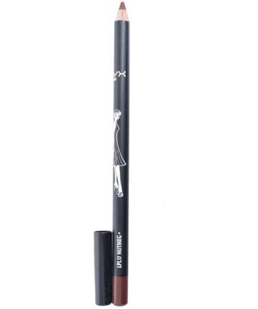 Long Lip Pencil by NYX Cosmetics LPL17 Nutmeg Brown 1 Count (Pack of 1) - Buy Online on GoSupps.com